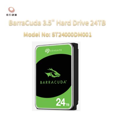 Seagate BarraCuda 3.5" Hard Drive 24TB Model No: ST24000DM001