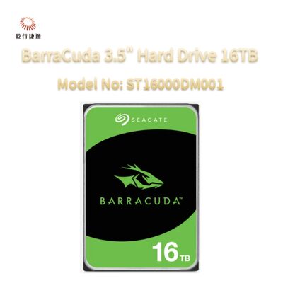 Seagate BarraCuda 3,5" σκληρός δίσκος 16TB αριθμός μοντέλου: ST16000DM001