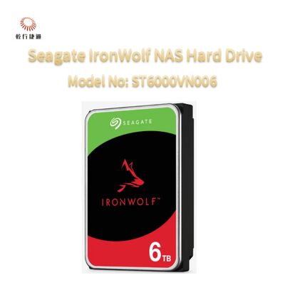 Δικτυακή αποθήκευση (NAS) σκληρού δίσκου Seagate IronWolf® αριθμός μοντέλου: ST6000VN006