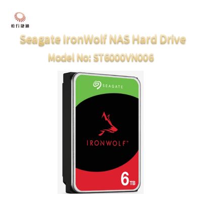 Δικτυακή αποθήκευση (NAS) σκληρού δίσκου Seagate IronWolf® αριθμός μοντέλου: ST6000VN006