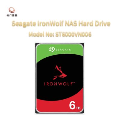 Δικτυακή αποθήκευση (NAS) σκληρού δίσκου Seagate IronWolf® αριθμός μοντέλου: ST6000VN006