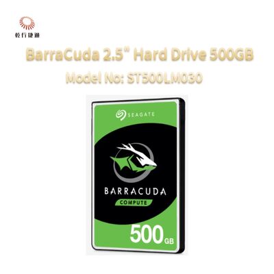 Seagate BarraCuda 2,5" Σκληρός Δίσκος 500 GB Αριθμός μοντέλου: ST500LM030