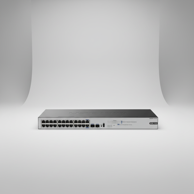 H3C Mini S1226FX 10G Uplink Switch Ενεργειακή εξοικονόμηση Πράσινος διακόπτης