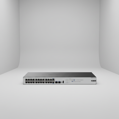 H3C Mini S1226FX 10G Uplink Switch Ενεργειακή εξοικονόμηση Πράσινος διακόπτης