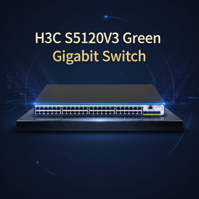 H3C S5120V3-SI Πράσινος Έξυπνος διακόπτης Ethernet Gigabit S5120V3-52P-PWR-LI