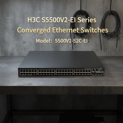 H3C S5500V2-EI Series S5500V2-52C-EI Σύγκλινοι διακόπτες Ethernet υψηλής απόδοσης