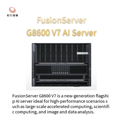 FusionServer G8600 V7 8U AI διακομιστής 2 x 4th/5th Gen Intel Xeon Scalable επεξεργαστές