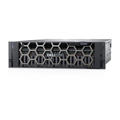 Αρχικός κεντρικός υπολογιστής ραφιών της Dell EMC Poweredge R940 κεντρικών υπολογιστών 3U Rackmount