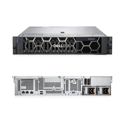 R550 υπολογιστής δύναμης 2U Rackmount κεντρικών υπολογιστών H745 800W της Dell Poweredge