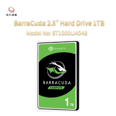 Seagate BarraCuda 2,5 ιντσών σκληρός δίσκος 1TB αριθμός μοντέλου: ST1000LM048