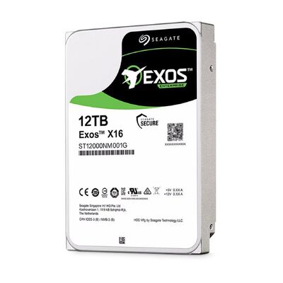 Seagate Exos Enterprise σκληροί δίσκοι EXOS 12TB αριθμός μοντέλου: ST12000NM001G