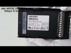 Τη DELL 480GB SSD SATA που διαβάζεται εντατικό 6Gbps 512e 2.5in καυτό Drive βουλωμάτων